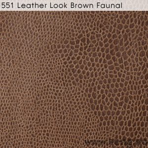 Innovation Living 551 Leather Look Brown Faunal