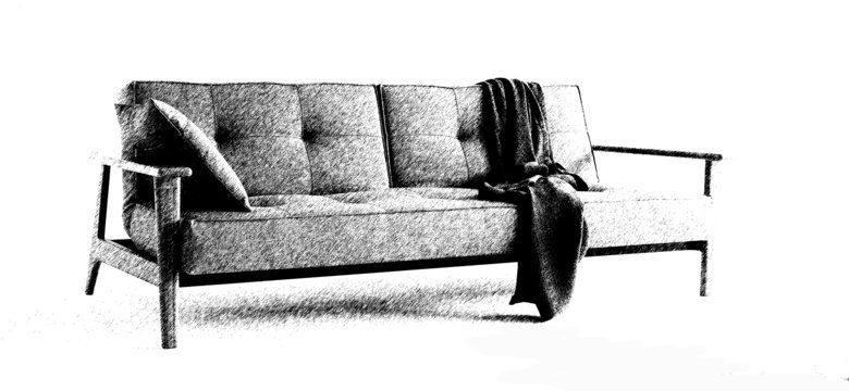 Splitback sovesofa