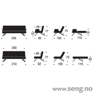 Clubber sovesofa