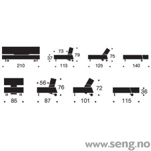 Longhorn sovesofa