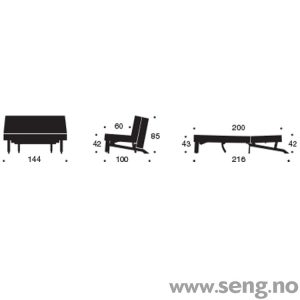 Tjaze sovesofa