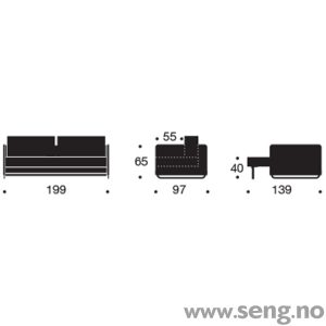 Upend sovesofa