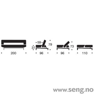 Wing sovesofa