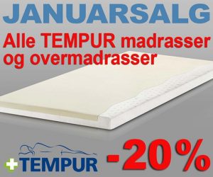 TEMPUR januarsalg