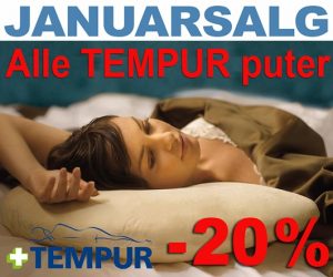 TEMPUR januarsalg