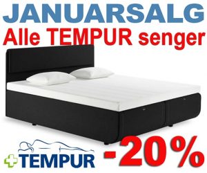 TEMPUR januarsalg