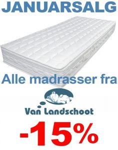 Van Landschoot madrasser januarsalg