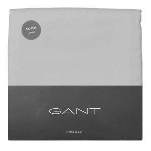 Formsydd satenglaken fra GANT - Grå