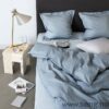 Sengetøy ''Facet'' Powder Blue
