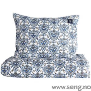 Sengetøy ''Paisley'' Blue