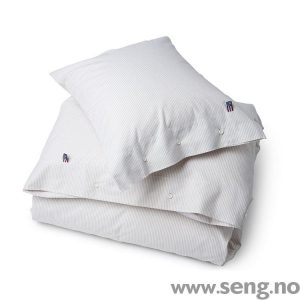 Sengetøy ''Pin Point'' Beige/White