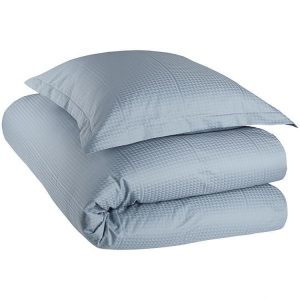 Sengetøy ''Facet'' Powder Blue fra Georg Jensen