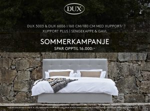 DUX sommerseng 2017