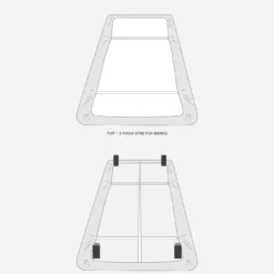 Alternative view of Belmondo kanttrekk- grå
