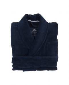 Lexington badekåpe hotel velour dress blue