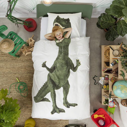 SNURK Dino sengetøy
