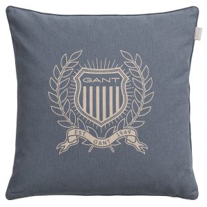 Gant Crest Cushion pyntepute Antracite