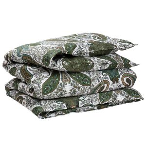 Gant sengetøy Key West Paisley Olive Green