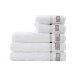 Lexington Håndkle Hotel Towel Hvit Beige