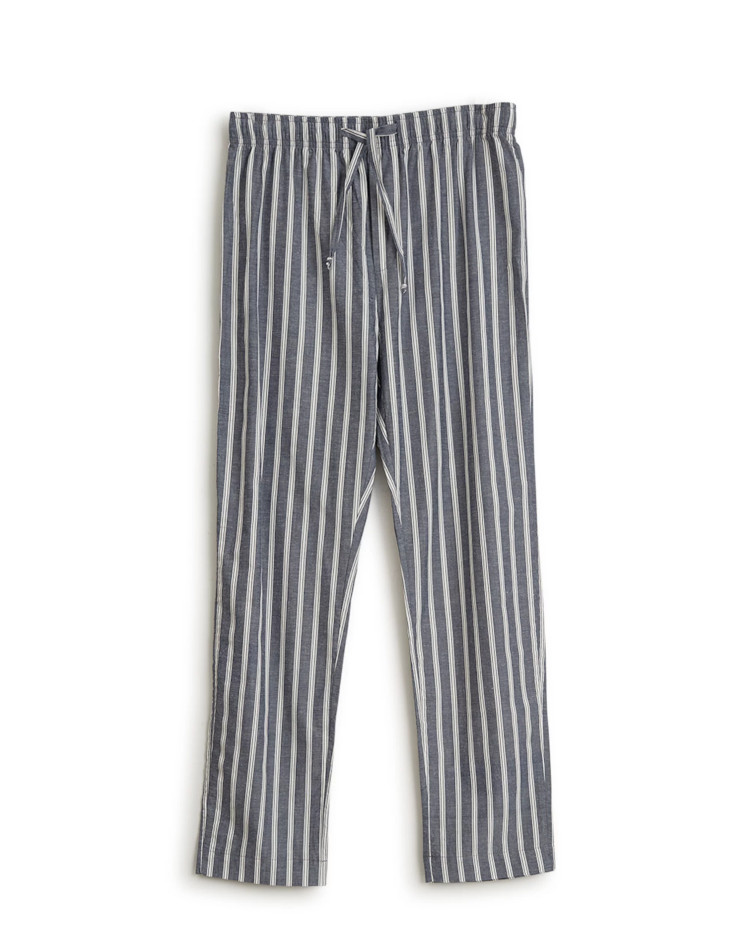 Pysjamas ''Men's Pajama Set'' BlueWhite fra Lexington Grey Pyjamas Nightwear Lexington Pysjamas - Dameklær er billig
