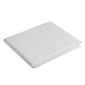 Borås Cotton Flat Sheet Cloud Hvit