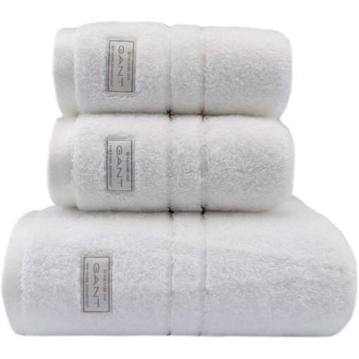 Håndkle ''Organic Premium Towel'' White fra Gant
