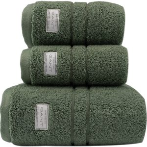 Håndkle ''Organic Premium Towel'' Agave Green fra Gant