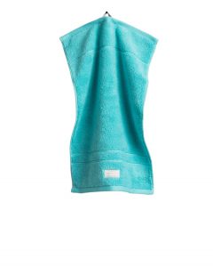Håndkle ''Organic Premium Towel'' Aqua fra Gant i 30x50cm