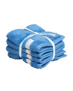 Håndkle ''Organic Premium Towel'' Bright Cobalt fra Gant i 30x30cm