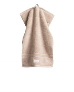 Håndkle ''Organic Premium Towel'' Dry Sand fra Gant i 30x50cm