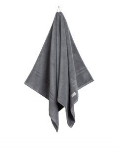 Håndkle ''Organic Premium Towel'' Elephant Grey fra Gant