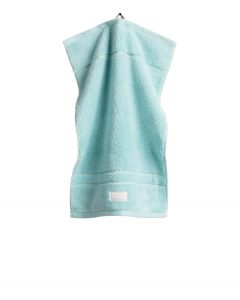Håndkle ''Organic Premium Towel'' Lagoon fra Gant i 30x50cm