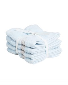 Håndkle ''Organic Premium Towel'' Light Blue fra Gant i 30x30cm