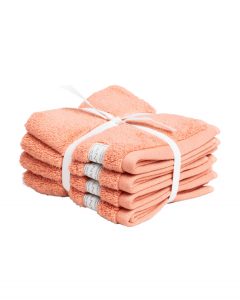 Håndkle ''Organic Premium Towel'' Pale Coral fra Gant i 30x30cm