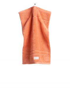 Håndkle ''Organic Premium Towel'' Pale Coral fra Gant i 30x50cm