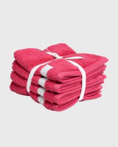 Håndkle ''Organic Premium Towel'' Rapture Rose fra Gant i 30x30cm
