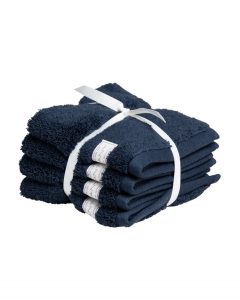 Håndkle ''Organic Premium Towel'' Sateen Blue fra Gant 30x30cm
