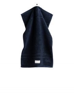 Håndkle ''Organic Premium Towel'' Sateen Blue fra Gant i 30x50cm