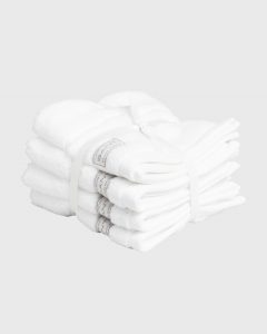 Håndkle ''Organic Premium Towel'' White fra Gant i 30x30cm