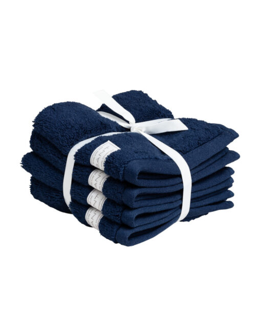 Håndkle ''Organic Premium Towel'' Yankee Blue fra Gant i 30x30cm