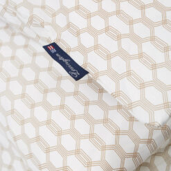 Dynetrekk ''Printed Cotton Sateen'' White Beige fra Lexington Company