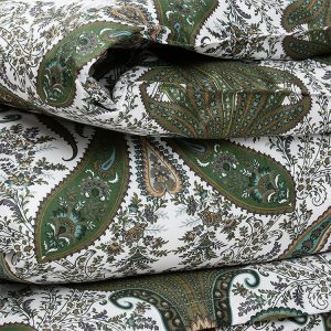 Gant sengetøy Key West Paisley Olive Green