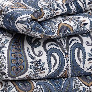 Gant sengetøy Key West Paisley Sateen Blue