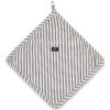 Gryteklut ''Icons Cotton Herringbone Striped Potholder'' Svart Hvit fra Lexington Company