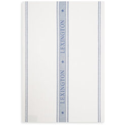 Kjøkkenhåndkle ''Icons Cotton Jacquard Star'' Hvit/Blå fra Lexington Company