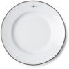 Tallerken ''Stoneware Dessert Plate'' Hvit fra Lexington Company