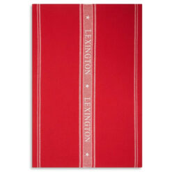 Kjøkkenhåndkle ''Icons Cotton Jacquard Star'' Rød/Hvit fra Lexington Company