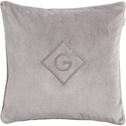 Putetrekk ''Velvet G'' Elephant Grey fra Gant 50x50