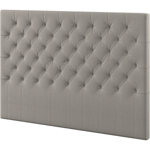 Hilding dypknappet hodegavl beige