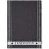 Lexington kjøkkenhåndkle terry 50x70 dk gray white